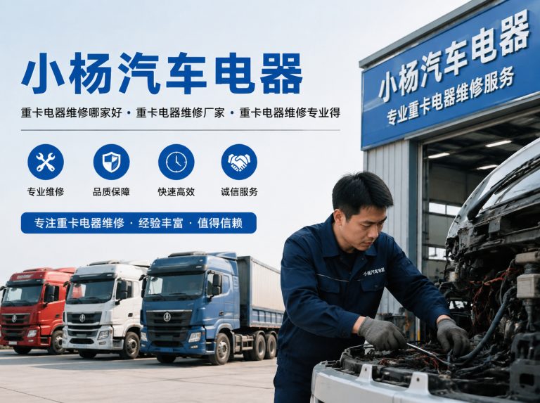 双城区为重卡运输提供电器维修方案